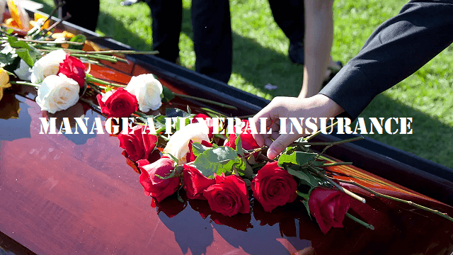 manage a funeral insurance